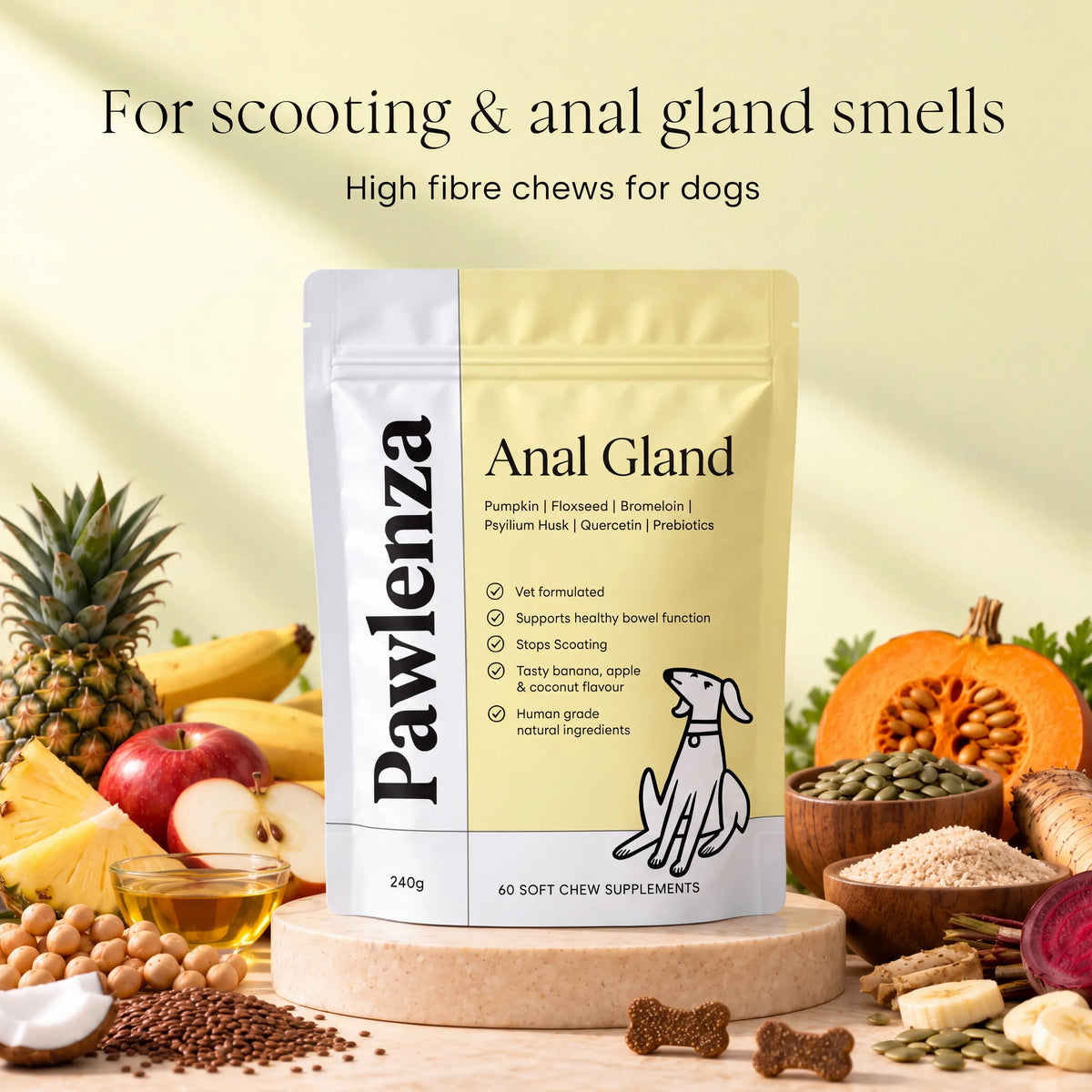 PawLenza Anal Gland Chews